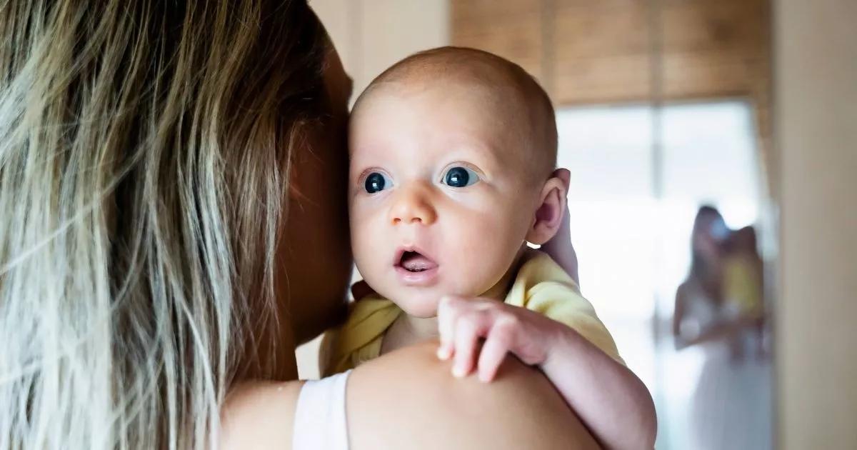 Mum buys drapes for baby daughter's nursery but soon notices eye