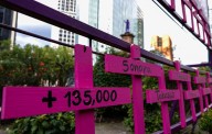 Conmemoran cuarto aniversario de la ‘toma’ de la Glorieta de las Mujeres que Luchan