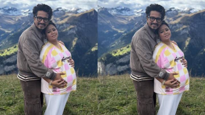 ‘Golu Idhar Hai’: Bharti Singh Flaunts Baby Bump As She Steps Out In The City