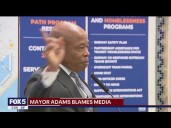 NYC mayoral race latest: Adams lashes out on the media, campaign trail