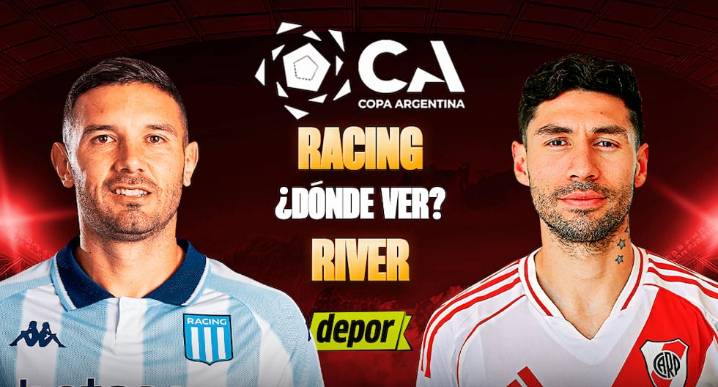 Dónde ver River vs. Racing EN VIVO: qué canales televisan transmisión por Copa Argentina