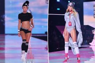 Nepo babies Lila Moss and Iris Law rock sweats at Victoria’s Secret Fashion Show 2025