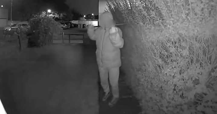 West Lothian resident terrified after catching 'man with weapon' on Ring doorbell