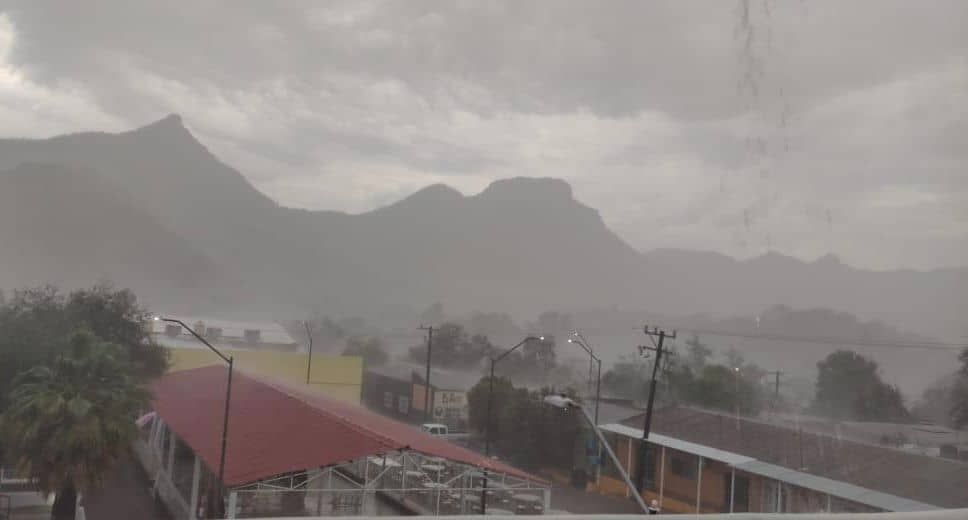 Frente frío 7 provocará vientos y precipitaciones fuertes en el estado