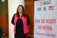 Energía que protege vidas: CFE y el IMSS se visten de rosa en el mes de sensibilización sobre el Cáncer de Mama