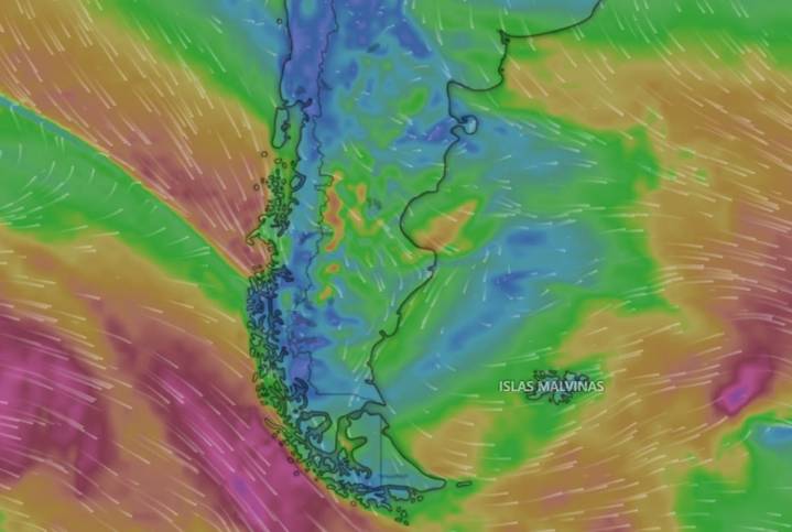 Pronóstico. Rige una alerta amarilla por lluvias y vientos en dos provincias para este jueves 2 de octubre