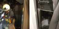 Se desplomó un ascensor desde el noveno piso en Palermo y diez jóvenes quedaron atrapados