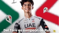 Isaac del Toro se proclama campeón nacional de ruta en Ensenada