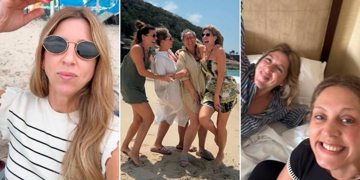 El divertido viaje de Florencia Bertotti con amigas a Río de Janeiro: risas, recuerdos y mucha complicidad