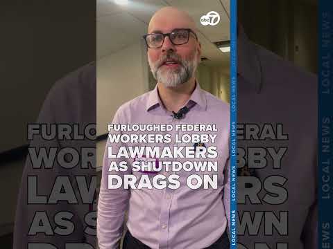 Furloughed federal workers lobby lawmakers during shutdown