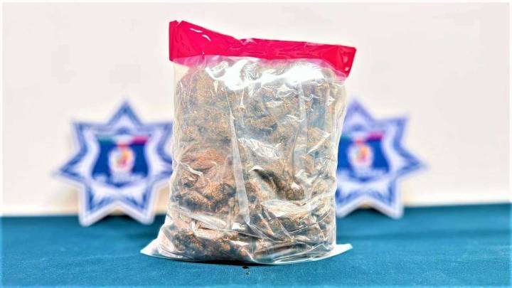 Cae con más de una libra y media de marihuana en Las Gladiolas