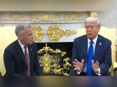 “We’ll probably work that out”: Trump on US