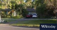 Accused killer ‘washed blood off in swimming pool’