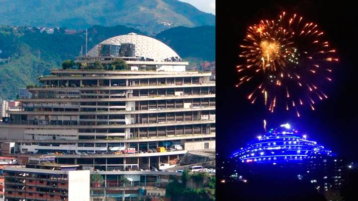 Maduro recibió la Navidad y celebró lanzando fuegos artificiales desde El Helicoide,…