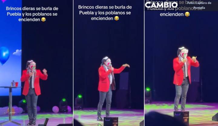 Esto fue lo que dijo Brincos Dieras sobre los poblanos y que desató la furia (VIDEO)