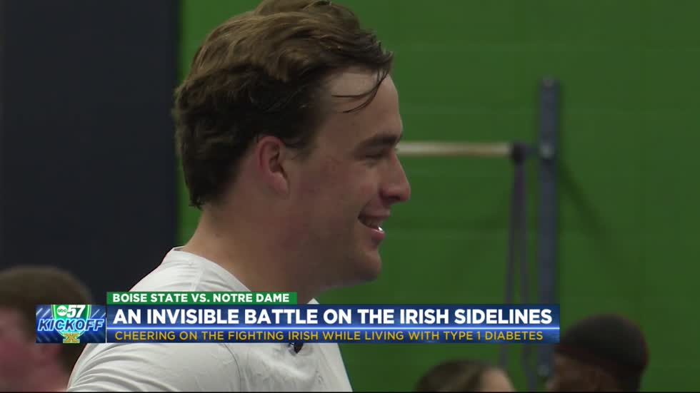 Notre Dame Cheerleader balances game days and Type 1 Diabetes