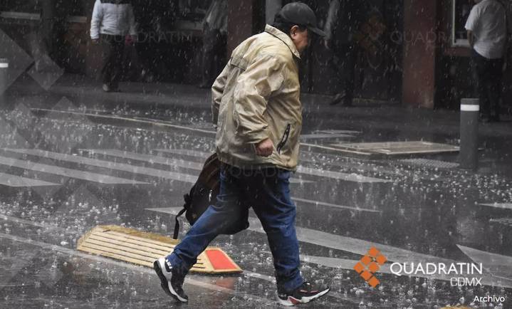 Alerta: Ciudad de México espera lluvias muy fuertes con granizo