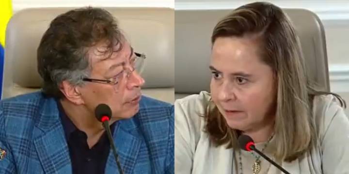 Así fue el regaño de Petro a la ministra de Vivienda en pleno Consejo: “Usted tiene un presidente, y un chat conmigo”