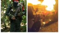 ELN niega haber quemado carro de campaña de Abelardo de la Espriella en Arauca