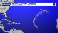 Tracking Tropical Storm Lorenzo: Maps, models