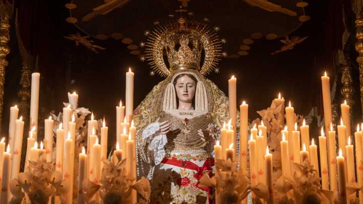 La cofradía California de Cartagena celebra este sábado su Rosario de Antorchas