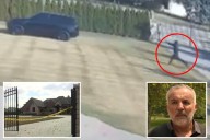 Video shows gunman ambushing businessman outside his mansion