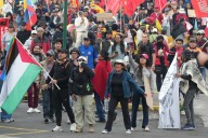 Protesters clash with police in Ecuador amid nationwide strike over fuel prices