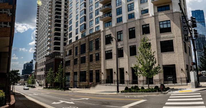 Residential towers open with condos
