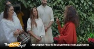 Nikitin Dheer visits Parmath Niketan Ashram with family in Rishikesh, offers peace prayer for late father Pankaj Dheer