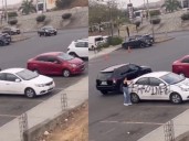 Una mujer engañada se tomó revancha y le pintó el auto a su novio infiel