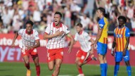El Girona sabe sufrir para lograr el ansiado primer triunfo de la temporada