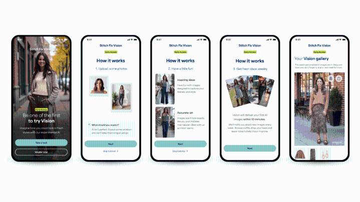 Stitch Fix's Latest Gen AI Tool Lets Users Generate Their Own Digital Likeness