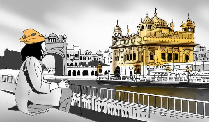 Golden Temple’s first mesmerising sight