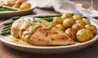 Receta de pollo a la mostaza con papas: fácil, deliciosa y rendidora