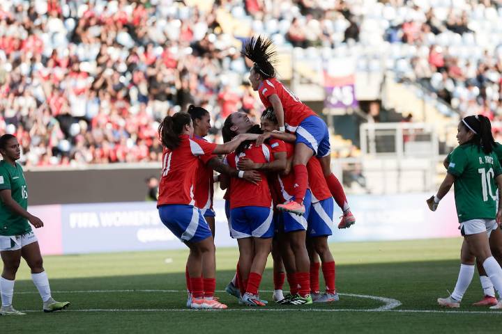Un paseo en Rancagua: Chile arrasa a Bolivia y logra su primer triunfo en la Liga de Naciones Femenina