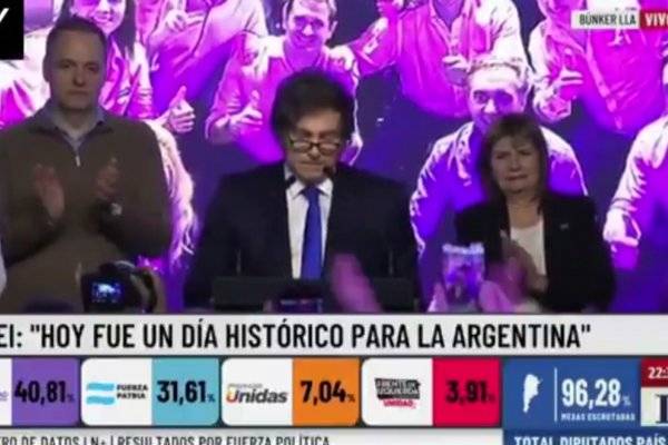 ¿Reconstrucción? La frase calcada de Milei tras el triunfo en el balotaje 2023 y en estas legislativas