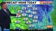 Warm weather changes in Phoenix this weekend