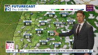 Cloudy, cool, windy Thursday; Clearing sky, cold Thursday night