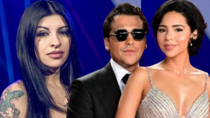 Mientras Cazzu se va de México, Nodal y Ángela Aguilar sellan su amor con apasionado beso