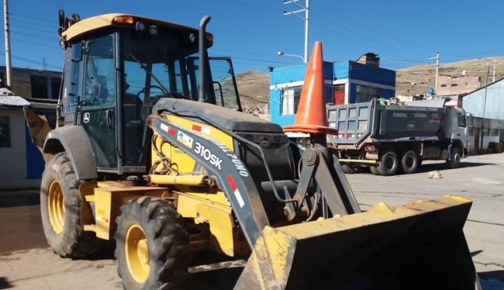 Oficina de Equipo Mecánico del GORE Puno en completa desorganización