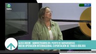 Puerto de Barranqueras: “Una barcaza representa 145 camiones que salen de la ruta y reducen el impacto ambiental”, afirmó Azula