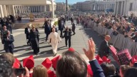Students meet Pope Leo after mock conclave at Chicago school