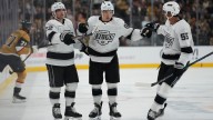 Kings spoil Marner’s debut with shootout win over Golden Knights