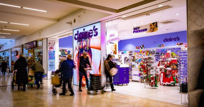 Map shows where 145 Claire's stores set to close in UK and Ireland