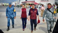 Julio Menchaca recibe a Claudia Sheinbaum en Hidalgo