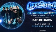 The Offspring performing at the Spokane Arena this January