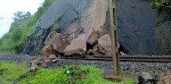 Landslide disrupts rail services on Koraput-Rayagada line in Odisha