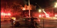 Cleveland firefighters battle building fire on city’s East side