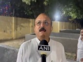 Delhi Minister Ashish Sood inspects Chhath Ghat in Mahavir Enclav
