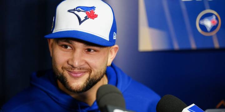 Bo Bichette in Blue Jays lineup at second base for 2025 World Series Game 1